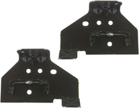 Set of 2 Front Bumper Bracket Steel Right Passenger & Left Driver Side Direct Replacement Compatible with 1999-2002 Chevrolet Silverado / GMC Sierra 1500 / 2000-2006 Yukon GM1067131