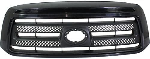 Front Grille Assembly Primed Shell And Insert Plastic Direct Replacement Compatible With 2010-2013 Toyota Tundra TO1200336 531000C220