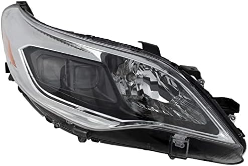 Front Head Light Assembly Plastic Right Passenger Side Direct Replacement Compatible With 2013-2015 Toyota Avalon TO2503215 8111007121
