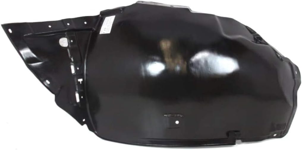 Front Section Fender Liner Left Driver Side Direct Replacement Compatible With 2008-2010 Infiniti G37 IN1248114 63845JL00A