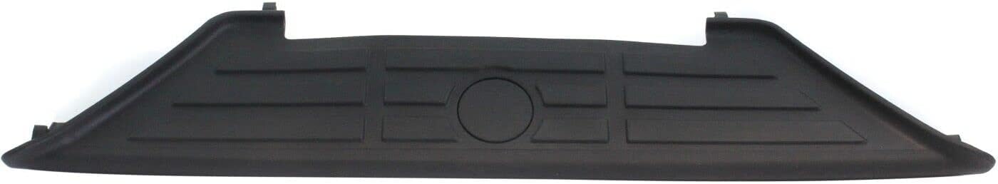 Rear Center Bumper Face Bar Step Pad Molding Trim Textured Direct Replacement Compatible With 2004-2015 Nissan Titan NI1191100 850747S200
