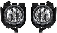 Set Of 2 Front Fog Lights Assembly Plastic Left Driver & Right Passenger Side Direct Replacement Compatible With 1999-2001 Ford Explorer FO2592176 FO2593176 XL2Z15200BA XL2Z15200AA