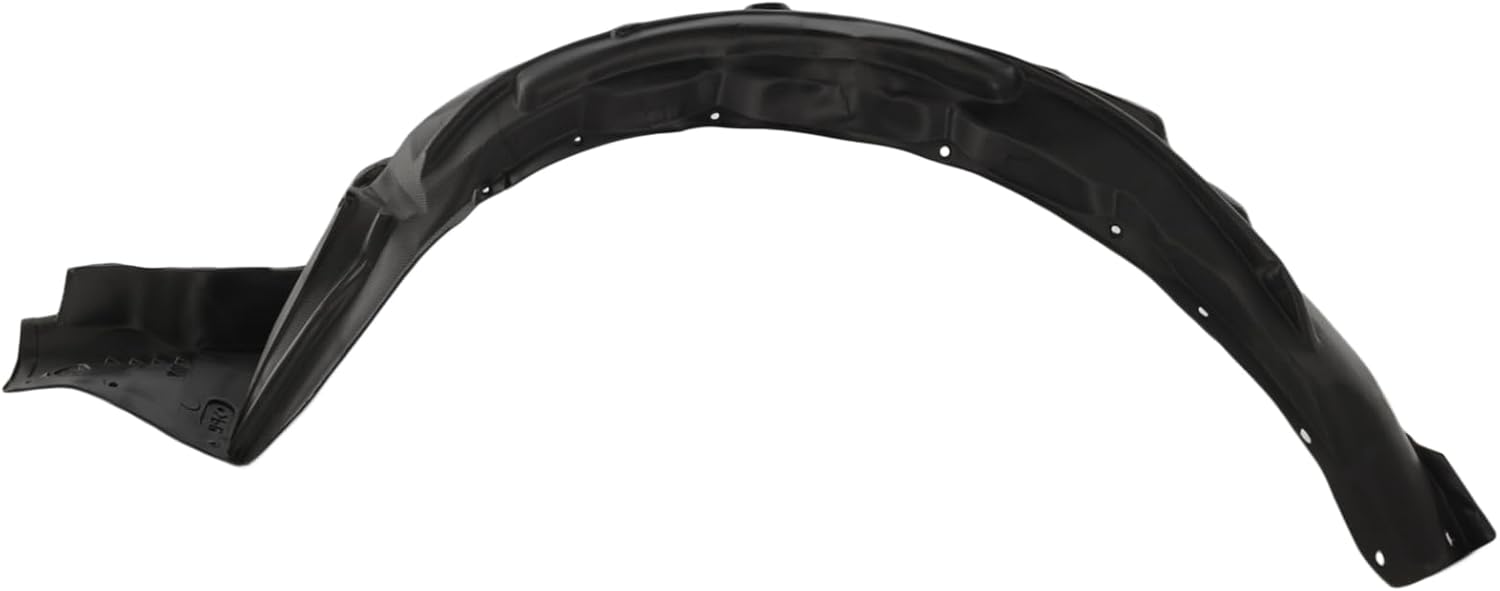 Front Fender Liner Left Driver Side Direct Replacement Compatible With 2008-2012 Honda Accord HO1248138 74150TA5A00
