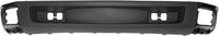 Front Bumper Chrome Steel + Grille + Lower Valance + Extension + End Cap Primed + Fog Light Left & Right Side Direct Replacement Compatible With 2007-2013 Chevrolet Silverado 1500