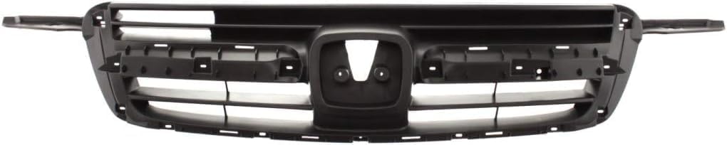 Front Grille Textured Gray Shell And Insert Direct Replacement Compatible With 2002-2004 Honda CR-V HO1200159 71121S9A003