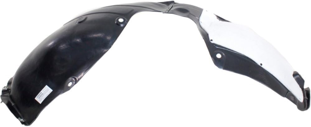 Front Fender Liner Injection Form Right Passenger Side Direct Replacement Compatible with 2016-2018 Hyundai Tucson HY1249156 86812D3000