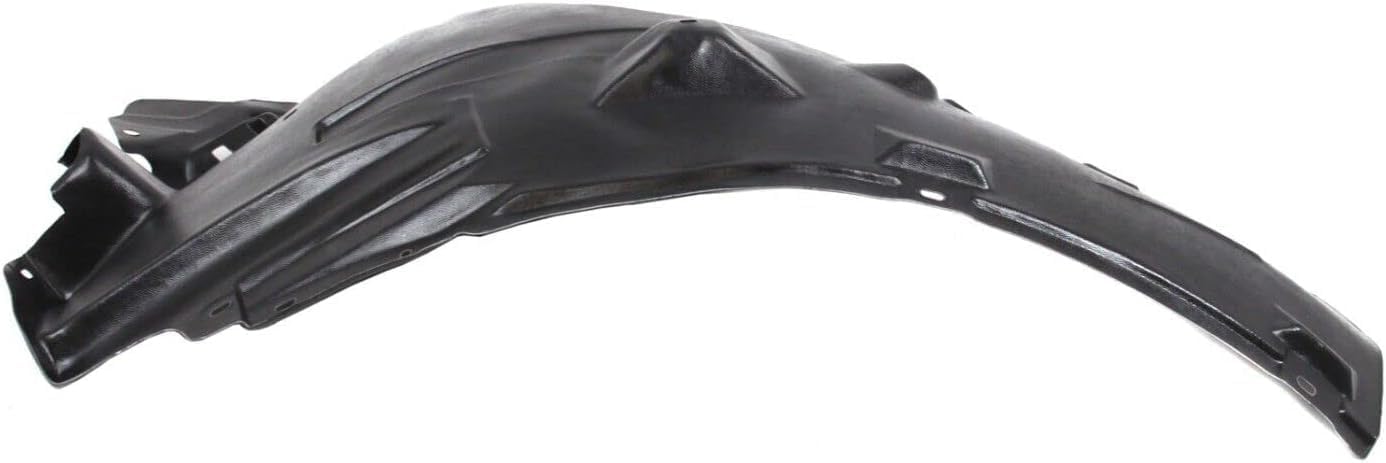 Set Of 2 Front Fender Liner Rear Section Left Driver & Right Passenger Side Direct Replacement Compatible With 2008-2013 Infiniti G37 IN1249113 IN1248113 63842JL00A 63843JL00A