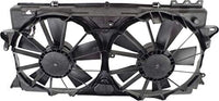 Front Radiator Dual Cooling Fan Assembly Plastic Direct Replacement Compatible with 2010-2014 Ford F-150/2010-2017 Lincoln Navigator/Expedition FO3115184 FO3115213