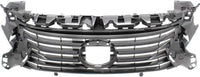 Front Grille Dark Gray Shell And Insert Plastic Direct Replacement Compatible With 2016-2018 Lexus ES300h / ES350 LX1200179 5311106850