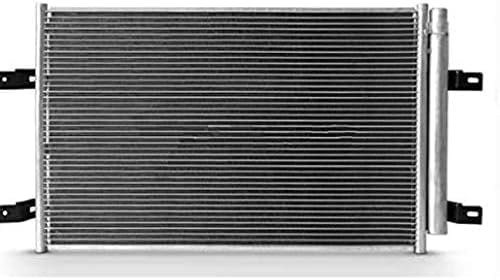 Front A/C Condenser Aluminum Core Direct Replacement Compatible With 2007-2010 Ford Edge/Lincoln MKX FO3030214 7T4Z19708B