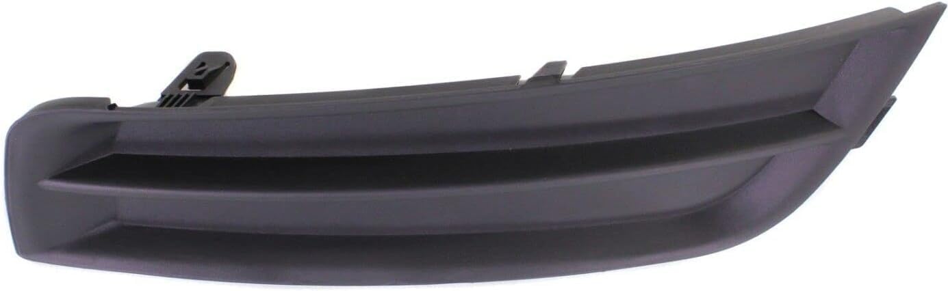 Set Of 2 Front Fog Light Covers Primed Left Driver & Right Passenger Side Direct Replacement Compatible With 2011-2014 Chevrolet Cruze GM1039130 GM1038130 94831150 94831149