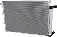 Front AC Condenser Aluminum Core Direct Replacement Compatible With 2014-2018 Jeep Cherokee CH3030251 52014775AC