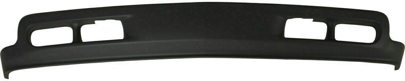Front Bumper Primed + Lower Valance + Upper Cover Textured + Outer Brace Right & Left Side Direct Replacement Compatible With 1999-2002 Chevrolet Silverado / 2000-2004 Tahoe Suburban