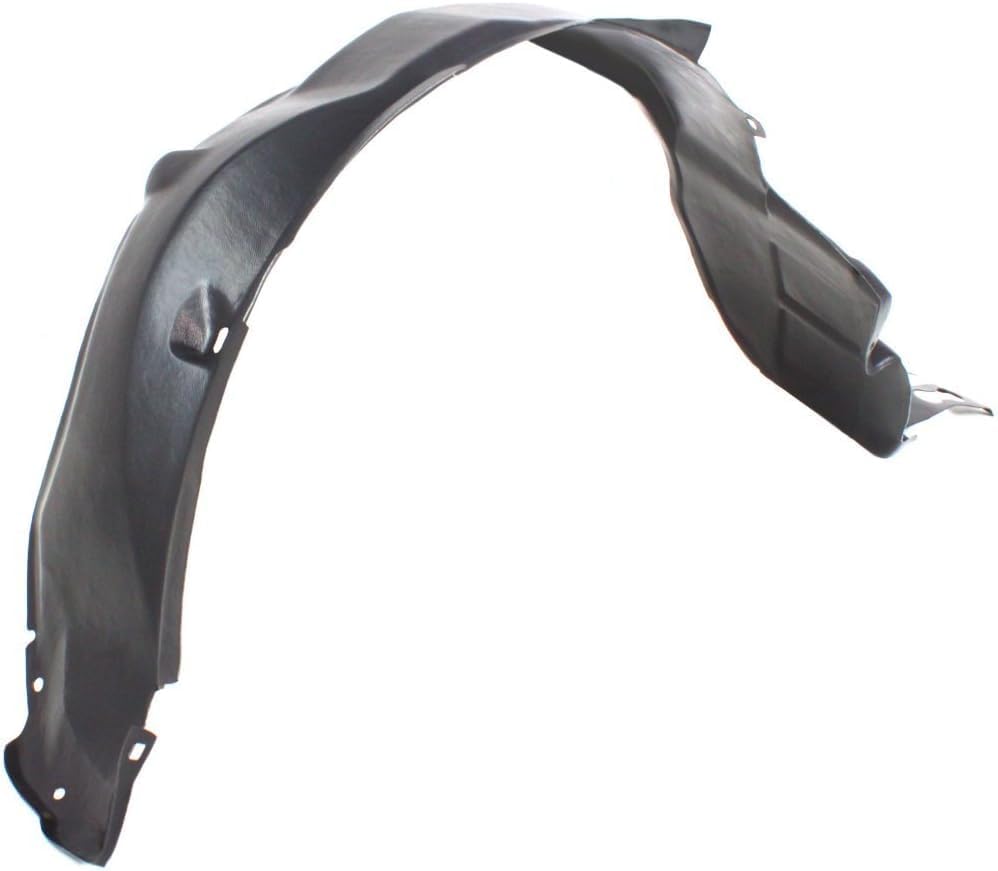 Front Fender Liner Left Driver Side Direct Replacement Compatible With 2001-2006 Hyundai Santa Fe HY1248107 8681126000