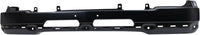 Front Bumper Primed + Upper Cover + Lower Valance Textured + Outer Brace Bracket Left & Right Side Direct Replacement Compatible With 2003-2006 Chevrolet Silverado 1500