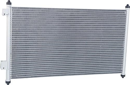 Front A/C Condenser Aluminum Core Direct Replacement Compatible With 2001-2005 Honda Civic HO3030107 80110S5A003