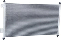 Front A/C Condenser Aluminum Core Direct Replacement Compatible With 2001-2005 Honda Civic HO3030107 80110S5A003