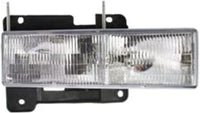 Front Head Lights Composite Assembly + Signal + Tail Lamps Right & Left Side Direct Replacement Compatible With Chevrolet & GMC C/K-Series 1994-1999 GM2521128 GM2520128 GM2502101