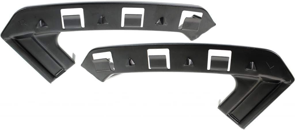 Set Of 2 Front Bumper Upper Bracket Steel Left Driver & Right Passenger Side Direct Replacement Compatible With 2014-2016 Kia Forte/Koup / Forte5 KI1043108 KI1042108 86518A7000