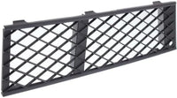 Set Of 2 Front Bumper Outer Grille Textured Plastic Right Passenger & Left Driver Side Direct Replacement Compatible With 2009-2012 BMW 7-Series BM1039115 BM1038115 51117184150