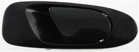 Rear Exterior Door Handle Smooth Black Right Passenger Side Direct Replacement Compatible with 1992-1995 Honda Civic HO1521102 72640SR4J01ZC