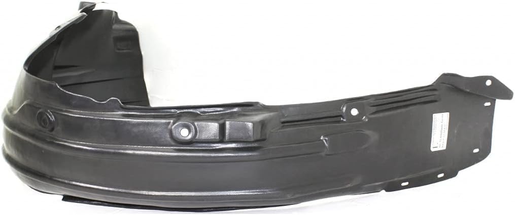 Front Fender Liner Left Driver Side Direct Replacement Compatible With 2009-2011 Acura TL AC1248125 74151TK4A00