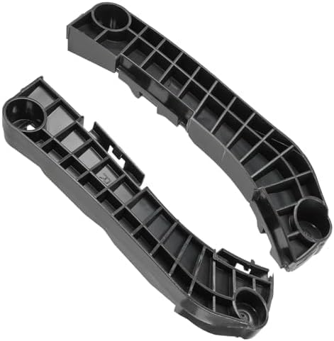 Front Bumper Upper Retainer Steel + Support Brackets Left Driver & Right Passenger Side Direct Replacement Compatible with 2007-2009 Toyota Camry TO1042108 TO1043108 TO1031107
