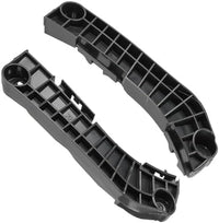Front Bumper Upper Retainer Steel + Support Brackets Left Driver & Right Passenger Side Direct Replacement Compatible with 2007-2009 Toyota Camry TO1042108 TO1043108 TO1031107