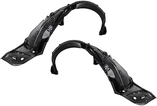 Set Of 2 Front Fender Liner Right Passenger & Left Driver Side Direct Replacement Compatible With 2016-2017 Honda Accord HO1249157 HO1248157 74100T2AA01 74150T2AA01