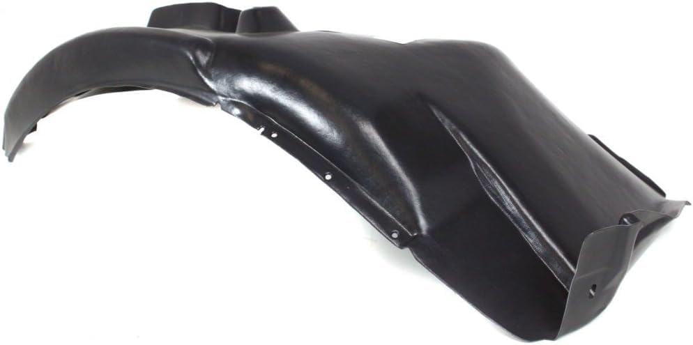 Front Fender Liner Rear Section Left Driver Side Direct Replacement Compatible With 2008-2013 BMW 1-Series BM1248105 51717166243