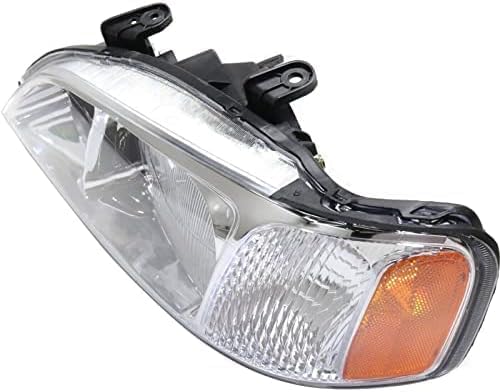 Set Of 2 Front Headlight Lens And Housing Right Passenger & Left Driver Side Direct Replacement Compatible With 1999-2001 Acura TL AC2518104 AC2519104 33151S0KA01 33101S0KA01