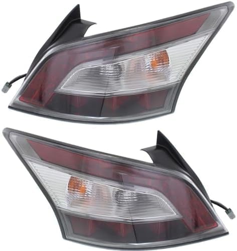 Set Of 2 Tail Light Assembly Right Passenger & Left Driver Side Direct Replacement Compatible With 2012-2014 Nissan Maxima NI2801197 NI2800197 265559DA0B 265509DA0B
