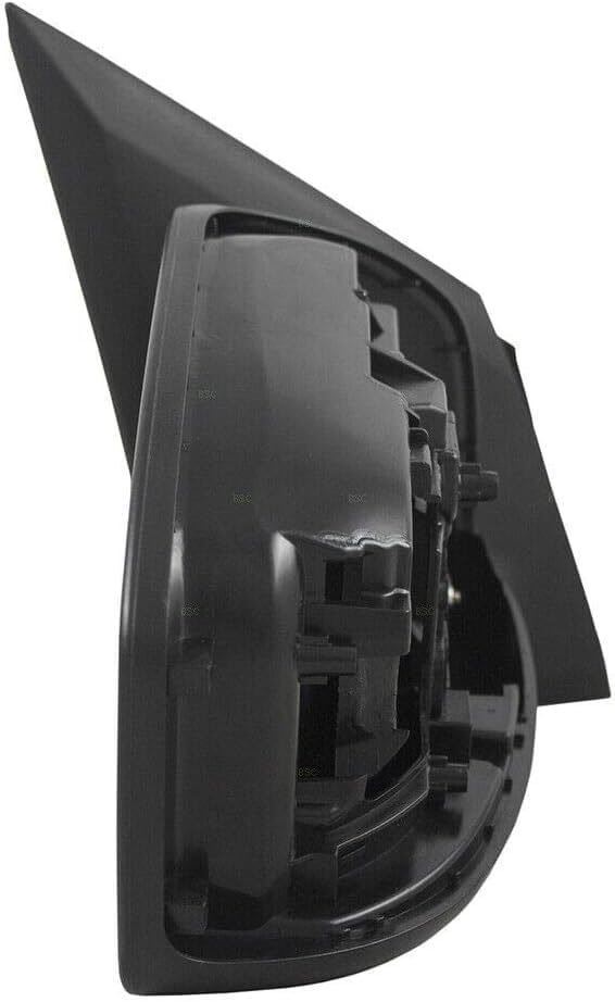 Front Power Mirror Manual Folding Non-Heated Primed Right Passenger Side Direct Replacement Compatible With 2014-2022 Mitsubishi Mirage / 2017-2022 G4 MI1321149 7632B280-PFM