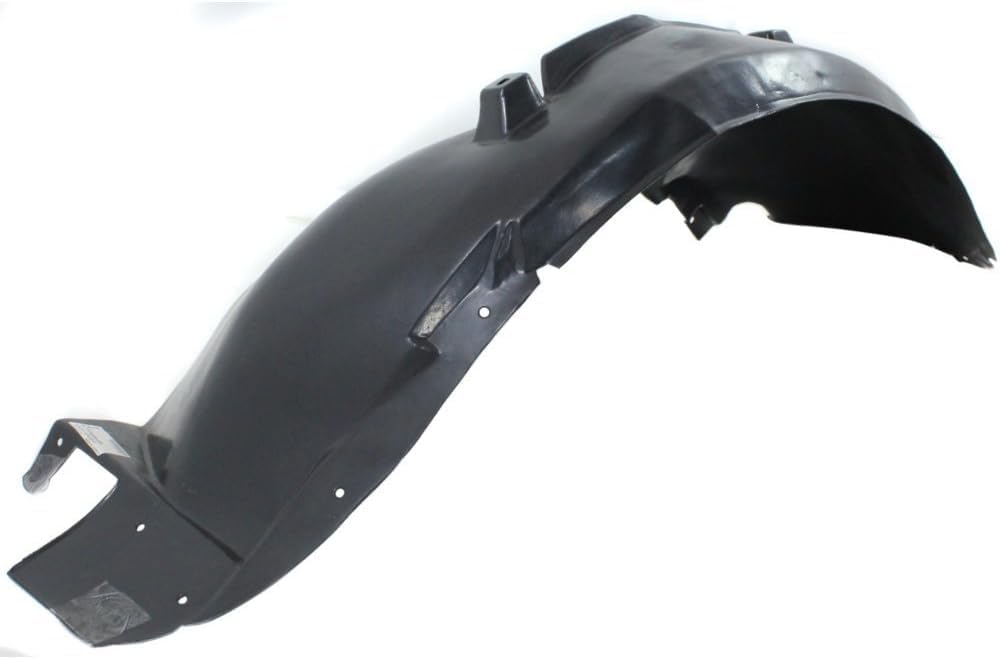 Front Fender Liner Left Driver Side Direct Replacement Compatible With 2004-2008 Jaguar S-Type JA1248100 XR837523