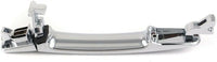 Rear Exterior Door Handle Chrome Left Driver Side Direct Replacement Compatible with 2003-2008 Infiniti FX35 / FX45 / 2008-2013 Nissan Rogue / 2014-2015 Select REPI494701