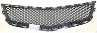 Front Bumper Upper & Lower Grille Chrome Shell And Primed Insert Direct Replacement Compatible With 2009-2012 Chevrolet Traverse GM1200615 GM1036120 15943196 20756061
