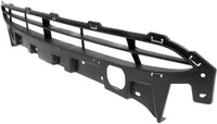 Front Bumper Cover Primed Plastic + Lower Grille Textured + Fog Light Cover Left Driver & Right Passenger Side Direct Replacement Compatible With 2010-2012 Hyundai Santa Fe