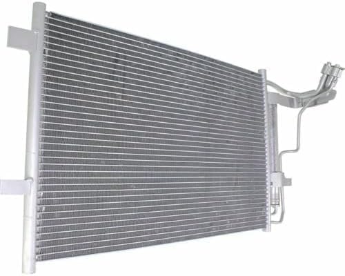 Front A/C Condenser Aluminum Core Direct Replacement Compatible With 2010-2013 Mazda 3 MA3030156 BBP261480C