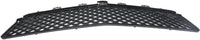Front Bumper Center Grille Textured Direct Replacement Compatible With 2012-2015 Mercedes Benz C-Class MB1036127 2048850853
