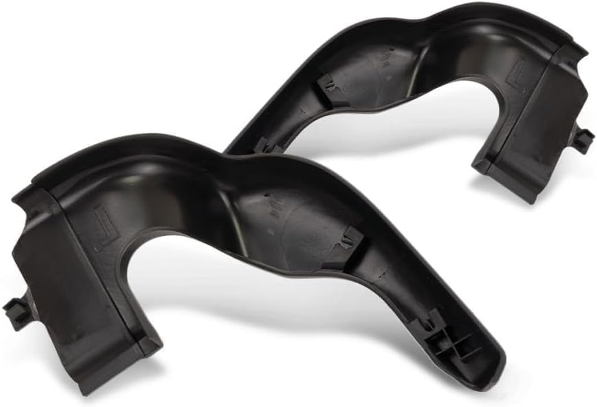 Set Of 2 Rear Bumper End Cap Extension Primed Left Driver & Right Passenger Side Direct Replacement Compatible With 2005-2015 Toyota Tacoma TO1147100 TO1146100 5216304021 5216404021