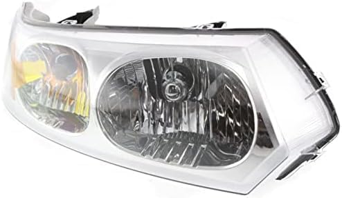 Set Of 2 Front Headlight Assembly Right Passenger & Left Driver Side Direct Replacement Compatible With 2003-2007 Saturn Ion GM2502231 GM2503231 15919399 15919400