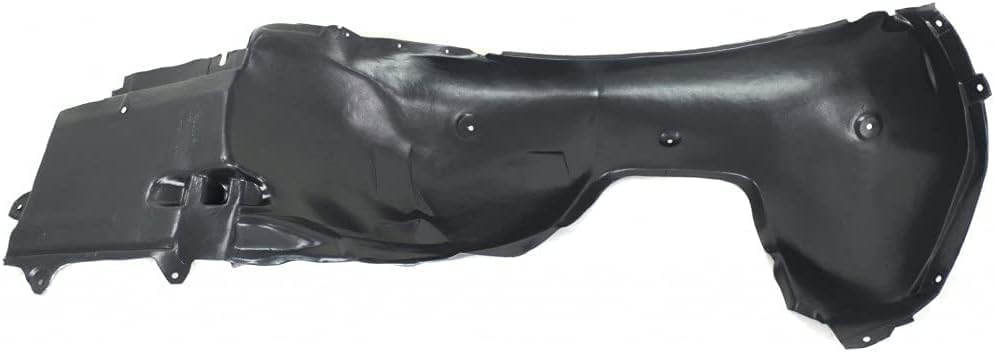 Front Fender Liner Rear Section Right Passenger Side Direct Replacement Compatible with 1999-2005 BMW 3-Series BM1251103 51717039678