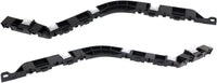 Set Of 2 Rear Bumper Bracket Left Driver & Right Passenger Side Direct Replacement Compatible With 2006-2007 Honda Accord HO1132100 HO1133100 71593SDAA10 71598SDAA10