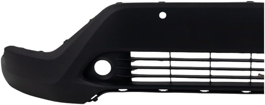 Front Bumper Cover + Upper Grille Mesh Black + Lower Valance Center Molding Primed Direct Replacement Compatible With 2022-2024 Toyota Corolla Cross XLE