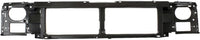 Front Bumper + Molding + Grille + Header Panel + Lower Valance + Bracket + Headlight Kit Left & Right Direct Replacement Compatible With 92-96 Ford F-150 Bronco / 92-97 F-250 F-350