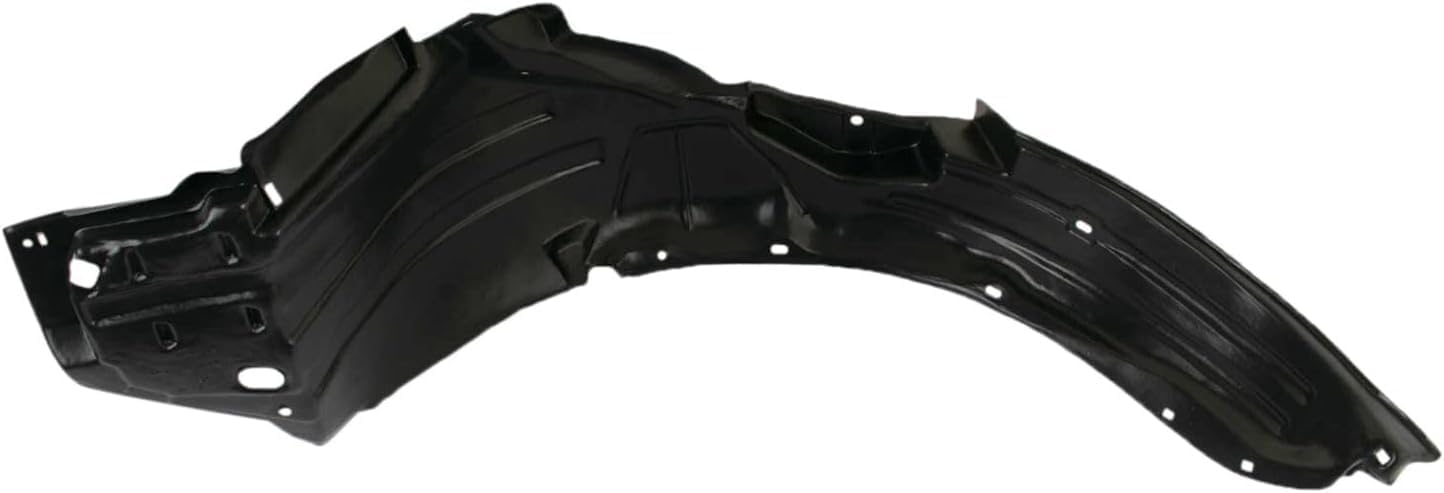 Front Fender Liner Left Driver Side Direct Replacement Compatible With 2007-2008 Honda Fit HO1250112 74151SLNA00
