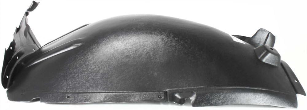 Front Section Fender Liner Left Driver Side Direct Replacement Compatible With 2006-2011 Mercedes Benz ML-Class MB1248125 1648802705