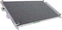 Front AC Condenser Aluminum Core Direct Replacement Compatible With 2006-2011 Honda Civic HO3030140 80110SNAA02