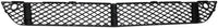 Front Bumper Center Face Bar Grille Textured Black Direct Replacement Compatible With 2007-2013 Mercedes Benz S550 / 2007-2013 S600 MB1036132 2218852322