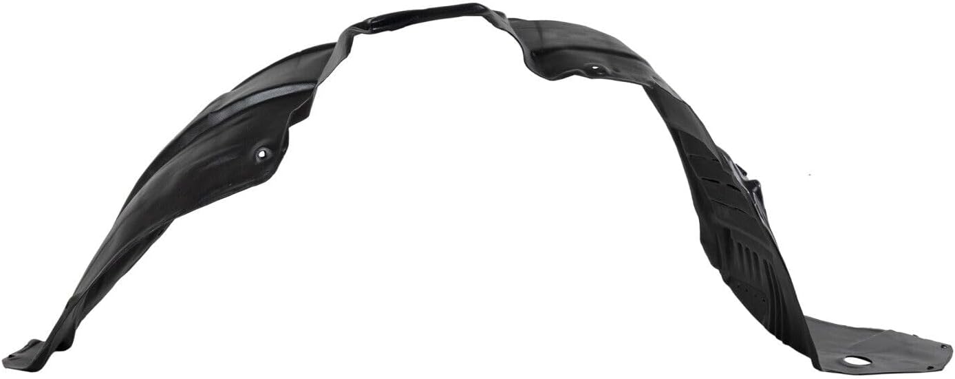 Front Fender Liner Left Driver Side Direct Replacement Compatible With 2004-2006 Lexus RX330 / 2007-2009 RX350 LX1248101 5380648021